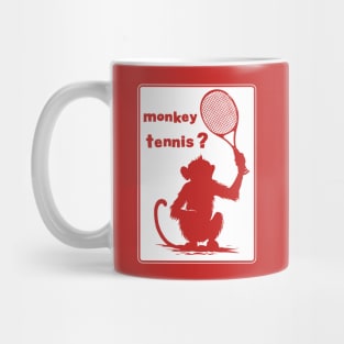 Alan Partridge - Monkey Tennis Mug